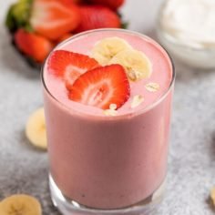 Banana Strawberry Smoothie